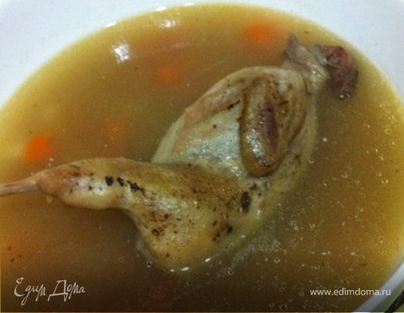 Овощной супчик с перепелкой Овощной супчик с перепелкой