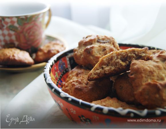 Овсяное печенье с финиками Овсяное печенье с финиками