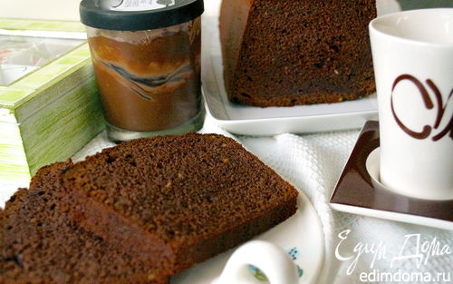 Рецепт Кекс на шоколадно-ореховой пасте