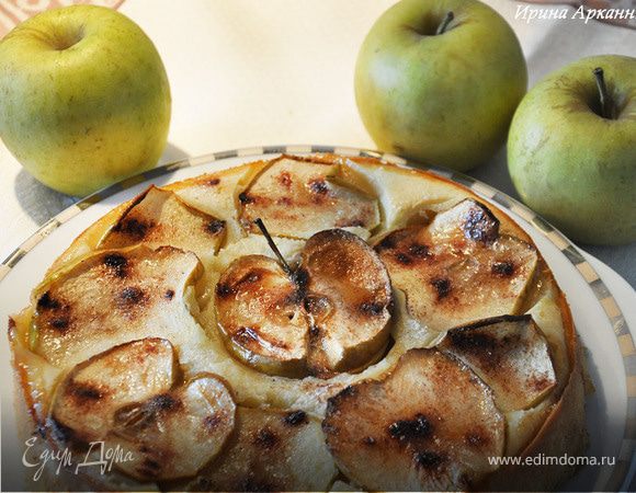 Яблочный пирог с сыром Яблочный пирог с сыром