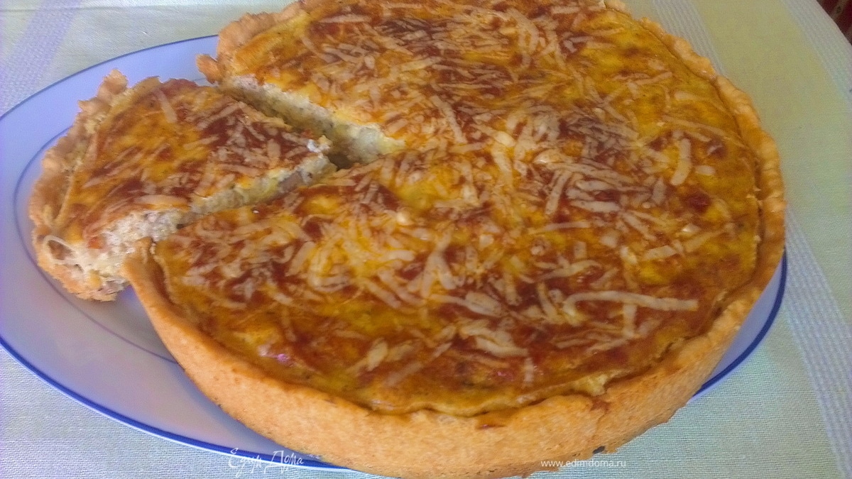 Киш с тунцом