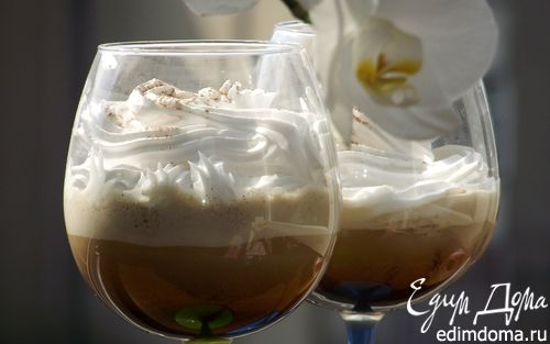 Рецепт Кофе латте со льдом