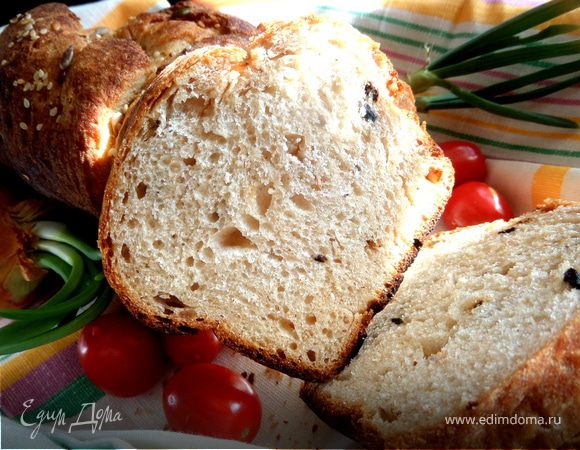 Постный хлеб "Оливковый"