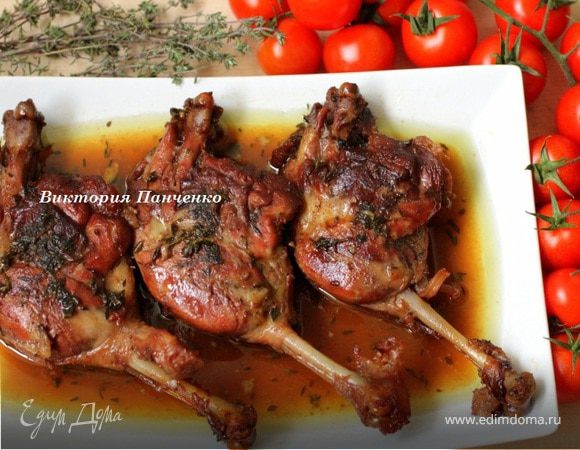 Утка в глинтвейн-маринаде