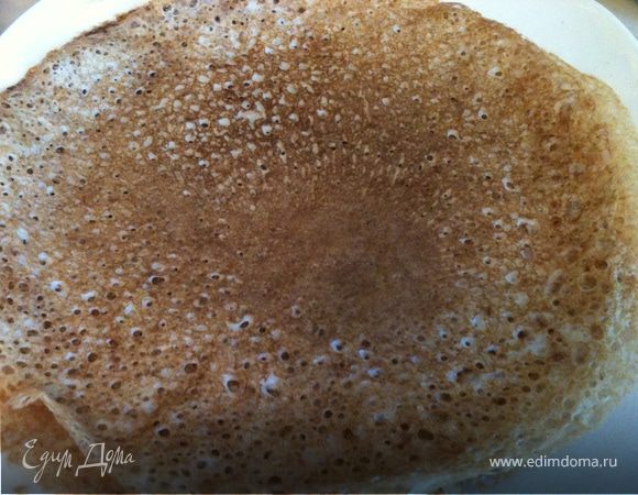 Блины заварные на кефире