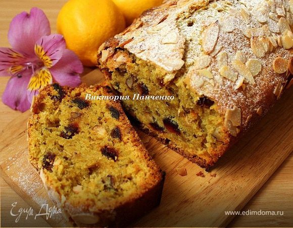 Постная лимонная коврижка Постная лимонная коврижка