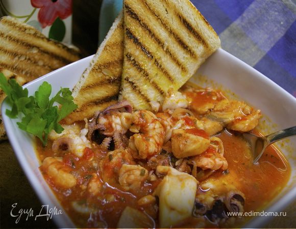 "Супчик" из морепродуктов (Zupetta di mare)