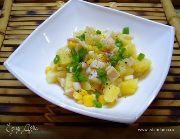 Постный салат «Почти оливье» Постный салат «Почти оливье»