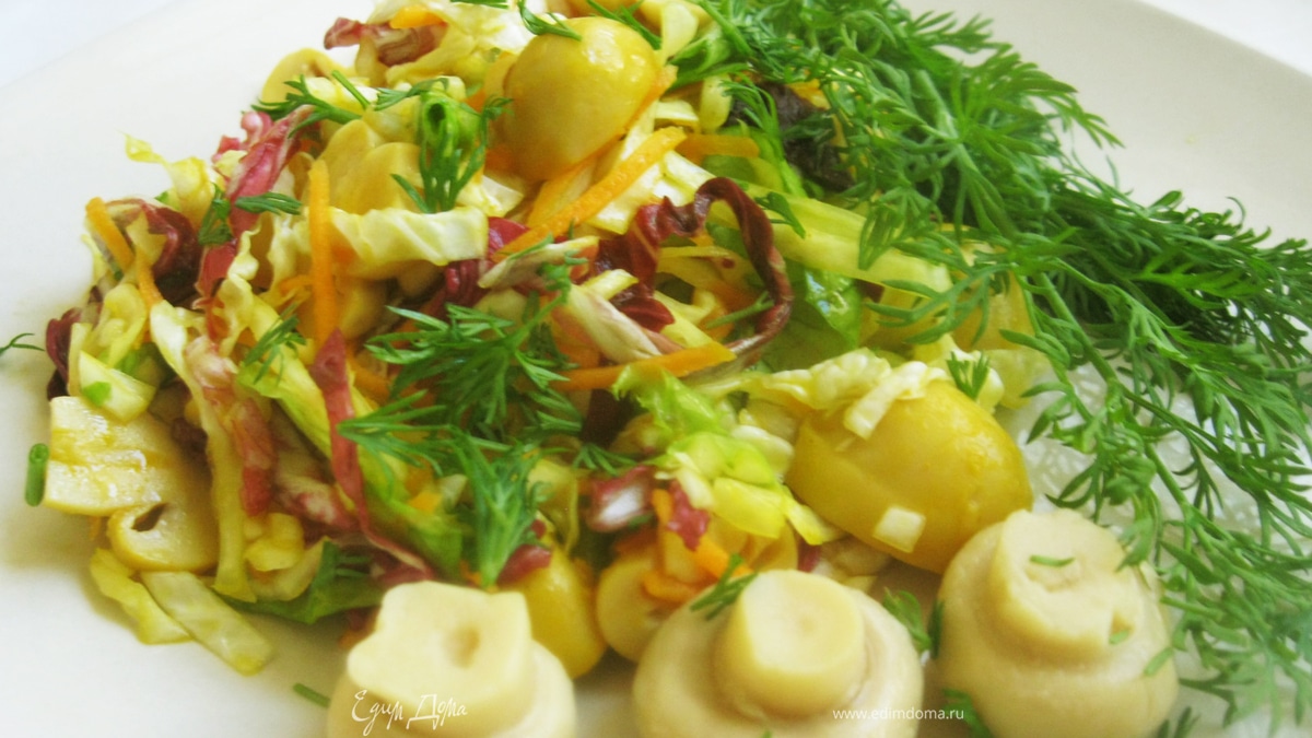 Диетический салат «нескромная скромность»