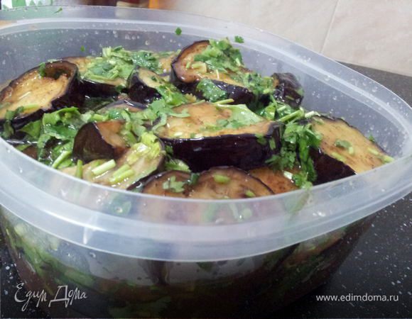 Баклажаны в томатном маринаде Баклажаны в томатном маринаде