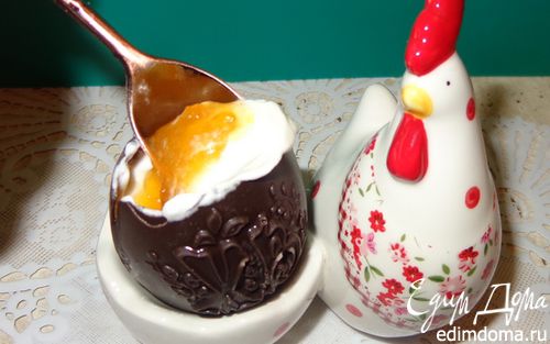 Рецепт Пасхальные яйца с сюрпризами (сладкие)