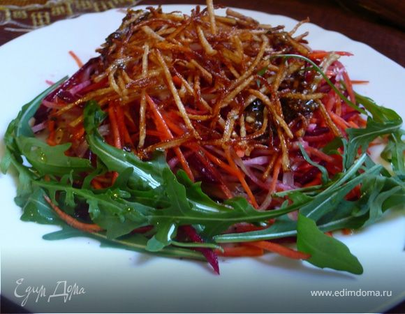 Постный салат "Похрустим" Постный салат "Похрустим"