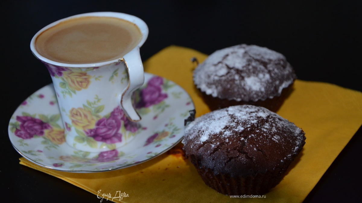 Брауни со смородиной