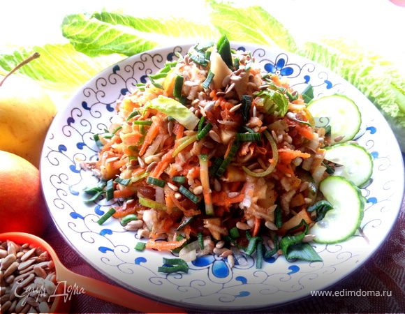 Салат с семечками "Интрига"