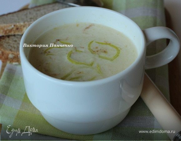 Крем-суп из лука-порея Крем-суп из лука-порея