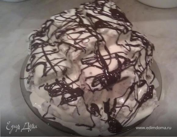 Торт "Простые бисквитные развалины" 