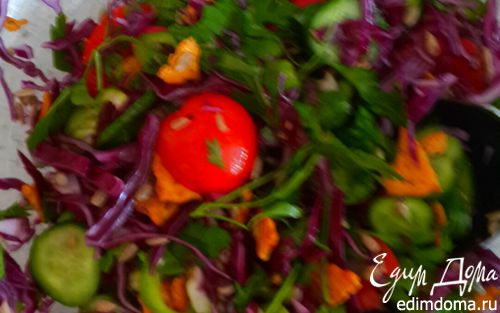 Рецепт Весенний салат в пост