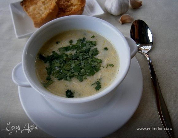 Суп с рисом в индийском стиле