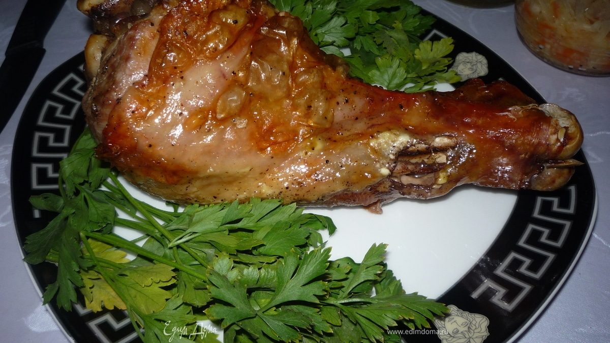 Голень индейки в пакете