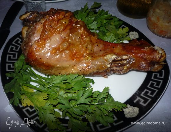 Голень индейки в пакете