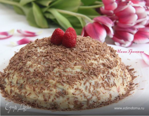 Торт "Шарлотт с каштанами" из панеттоне