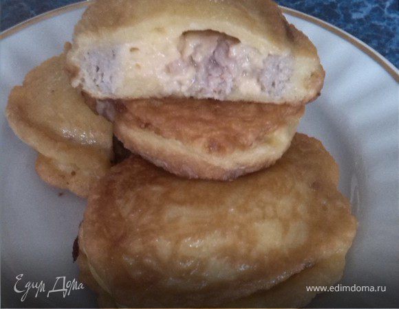 Мясной рулет в кляре Мясной рулет в кляре