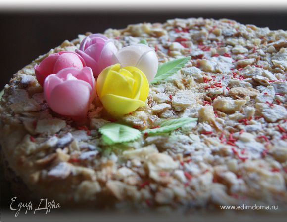 Миндально-кокосовый Наполеон