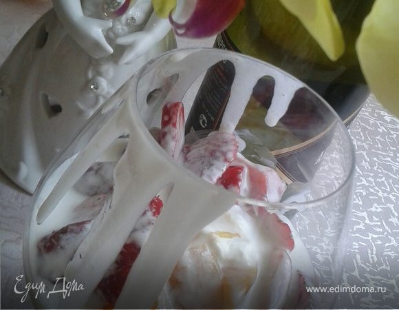 Фрукты в сорбетто