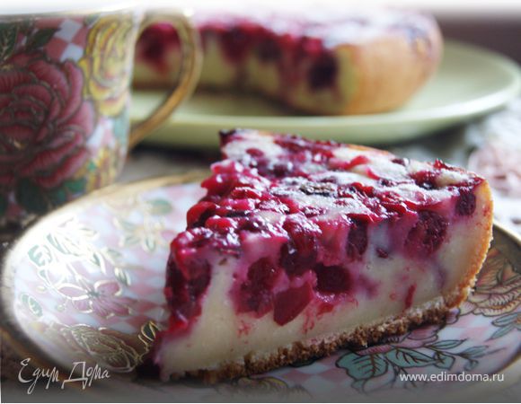 Клафути с вишней и клюквой в мультиварке Клафути с вишней и клюквой в мультиварке