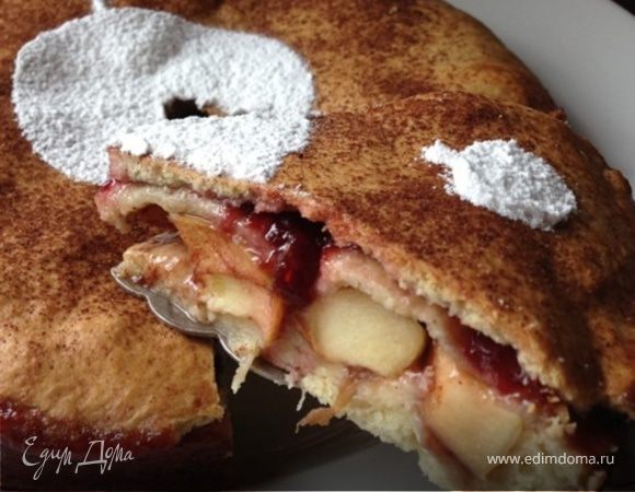 Яблочный пирог "Сюрприз" Яблочный пирог "Сюрприз"