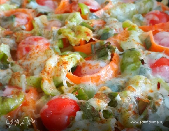 Пицца овощная "Для себя любимой" 