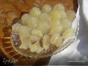 Имбирно-лимонные мармеладки "0 калорий"