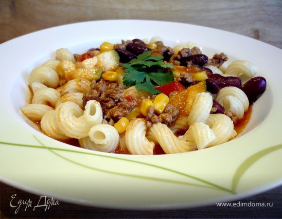 Чили кон карне по-баварски Чили кон карне по-баварски