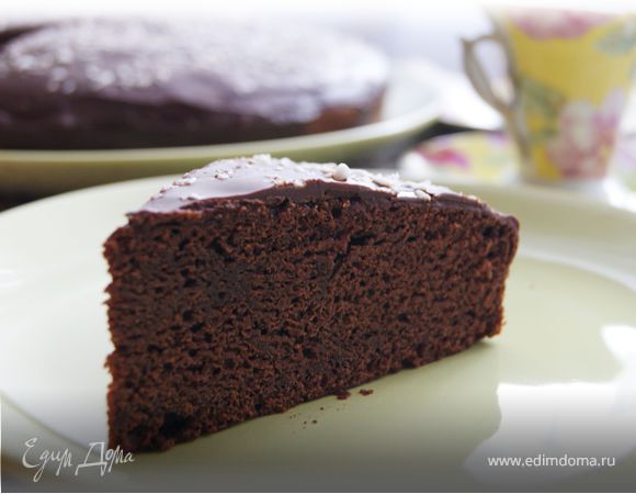 Шоколадный кекс на кокосовом молоке Шоколадный кекс на кокосовом молоке