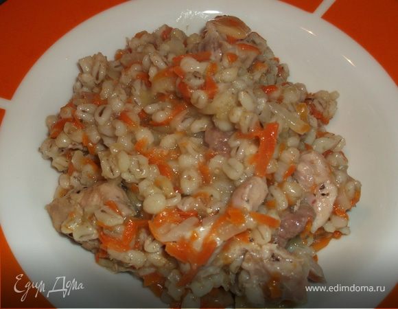 Плов с перловкой Плов с перловкой