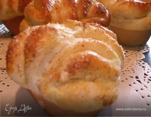 Дрожжевые коричные булочки