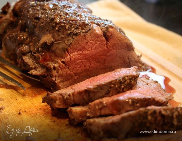 Телятина в вишневом маринаде