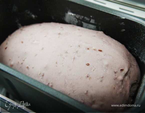 Ореховый хлеб с красным сухим вином в хлебопечке Ореховый хлеб с красным сухим вином в хлебопечке