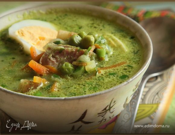 Легкий суп "Изумрудный" Легкий суп "Изумрудный"