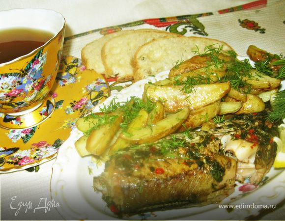 Запеченная рыба "Не все коту минтай"