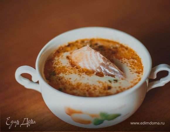 Сливочный суп из семги Сливочный суп из семги