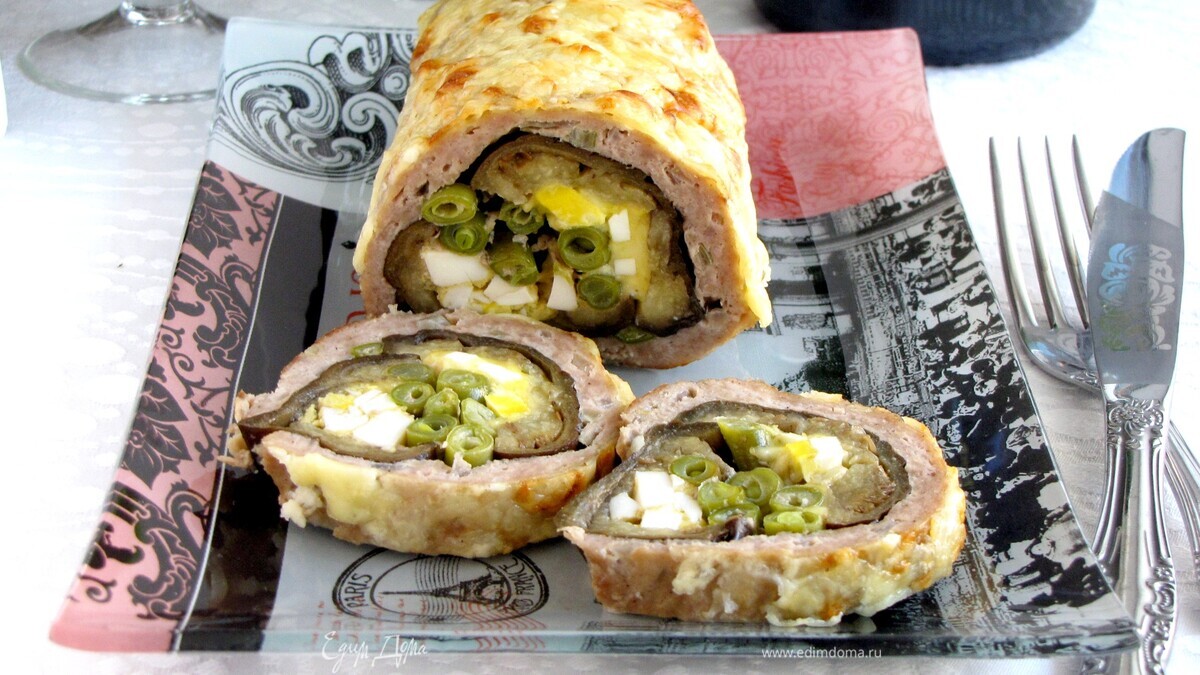 Фаршированный баклажан... в шубке