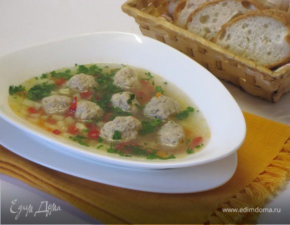 Суп с фрикадельками