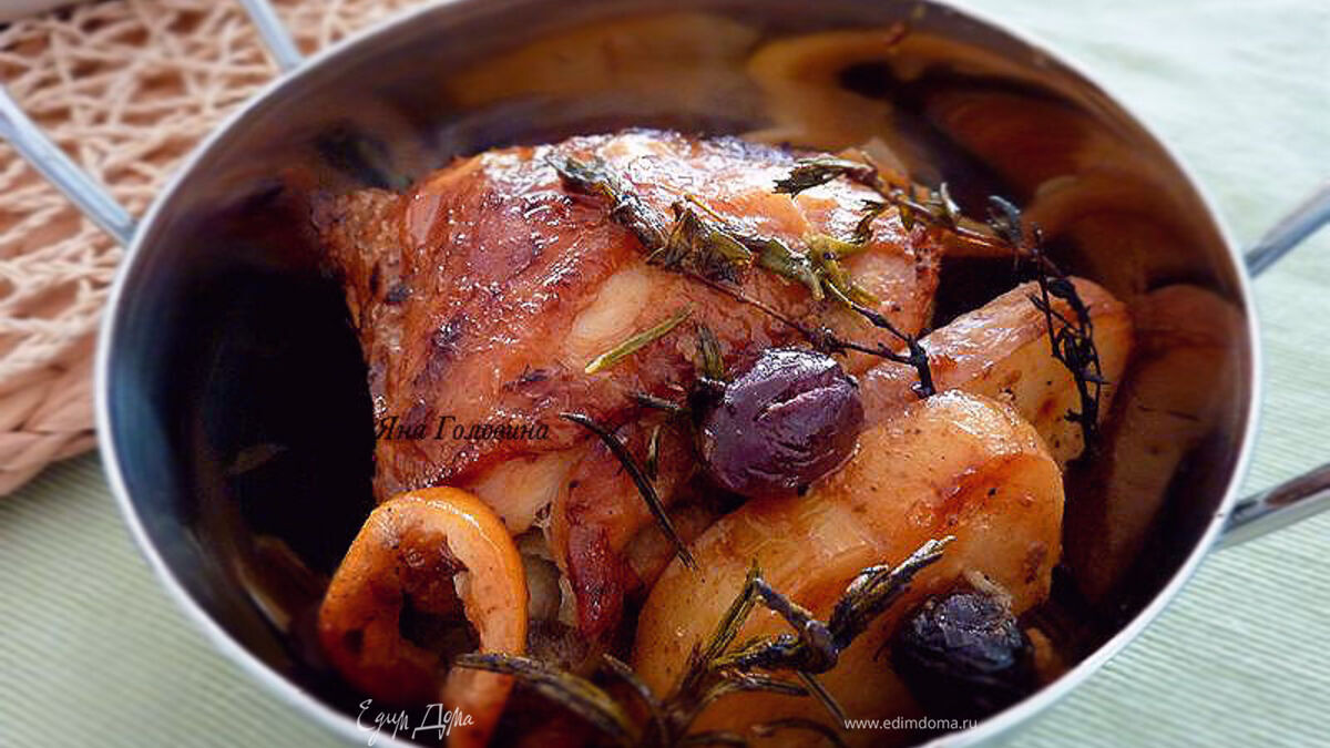 Лимонная курица