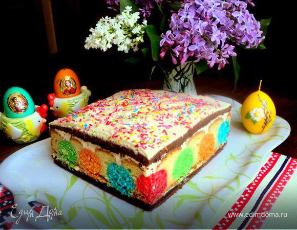 Пляцок пасхальный «Писанки» Пляцок пасхальный «Писанки»