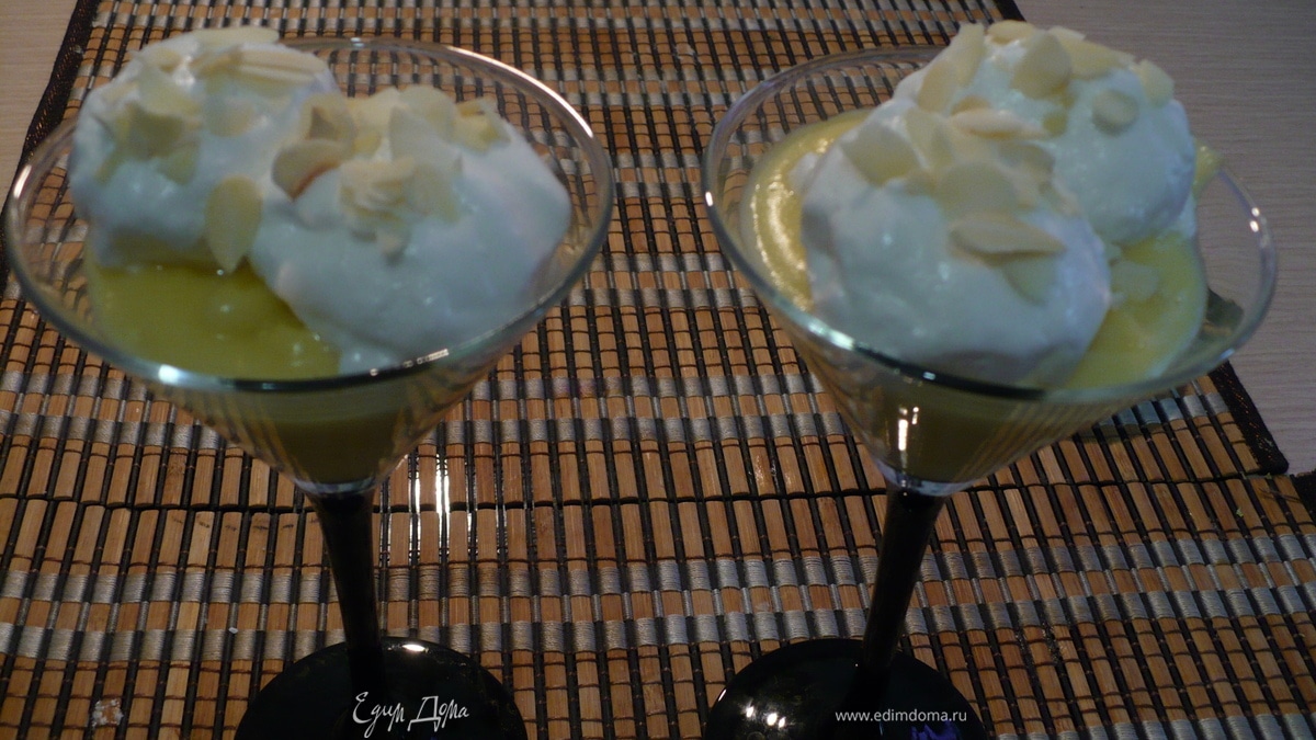 Десерт "Плавающие острова"