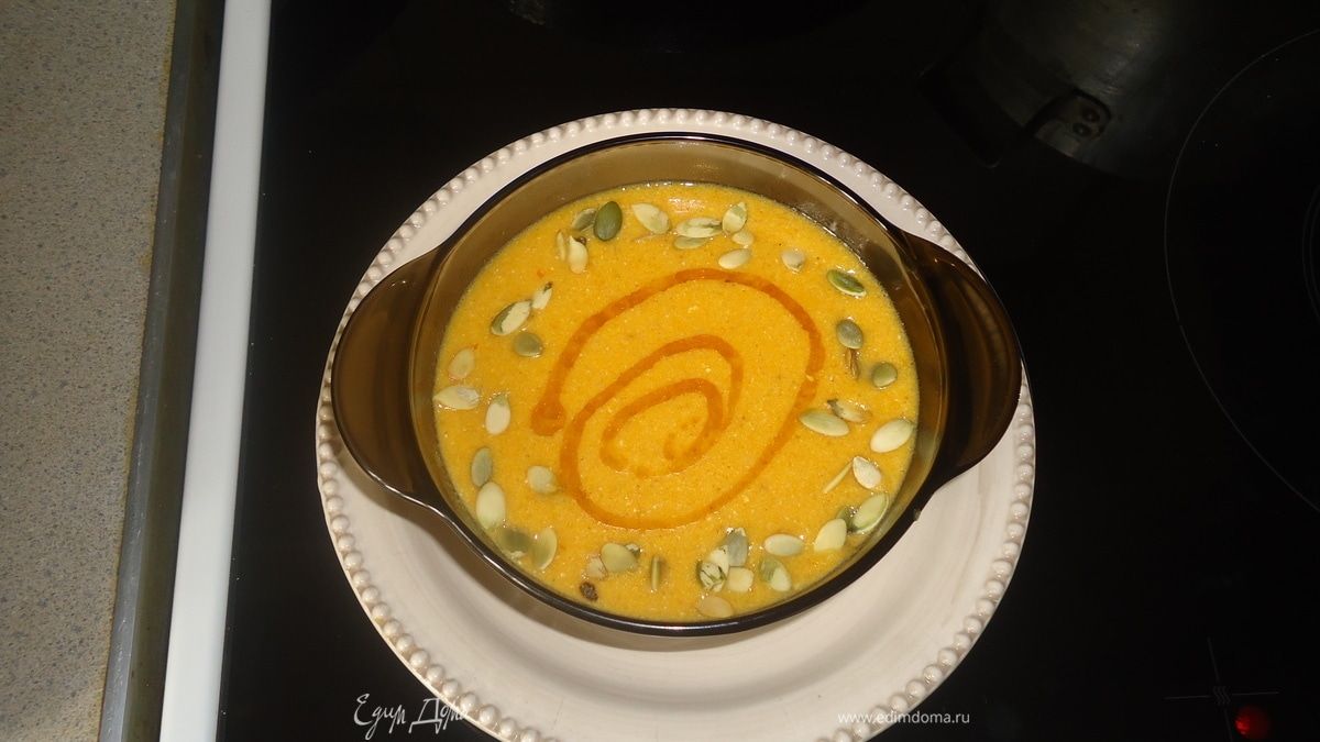 Суп-пюре из кукурузы