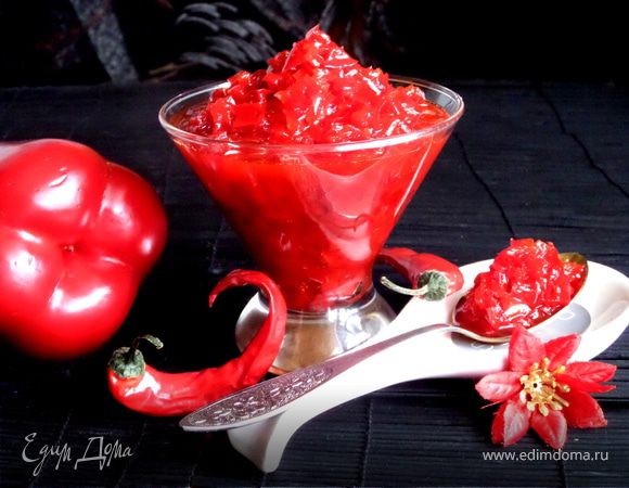 Конфитюр из перцев (Confiture de piment d,espelette)