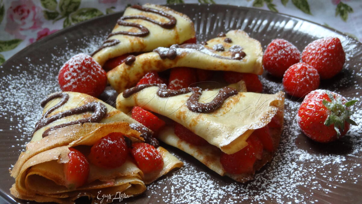 Кружевные блинчики (les crêpes dentelles)