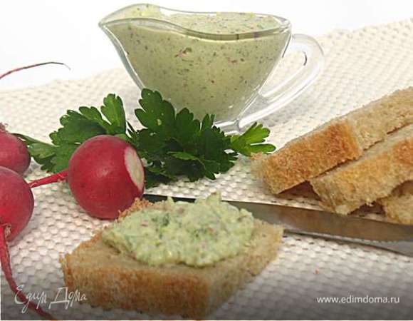 Творожная закуска с редиской Творожная закуска с редиской